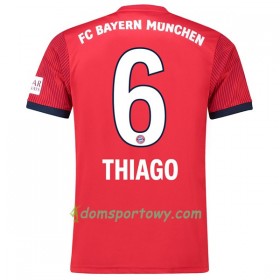 Koszulka Bayern Monachium Thiago 6 Domowe Koszulki Piłkarskie 2018-2019 Krótki Rękaw